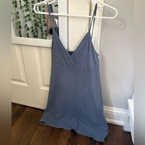 Brandy Melville Blue Floral Amara Dress